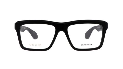 gucci gg15730|Gucci GG1573O 001 Eyeglasses in Black.